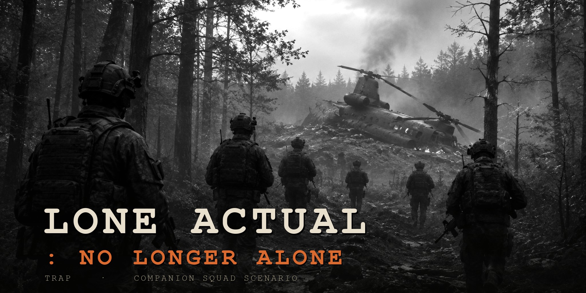 LONE ACTUAL: TRAP package art